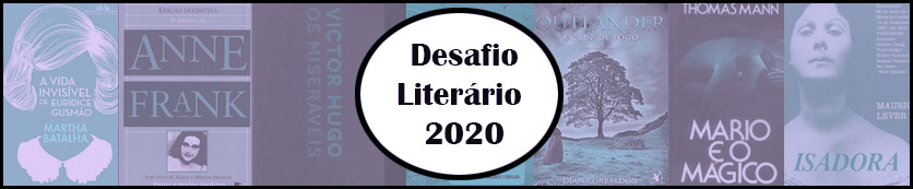 DESAFIO LITERÁRIO 2020!